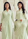 Tunic House Lucknowi 22 Fancy Casual Wear Rayon Work Kurti Collection